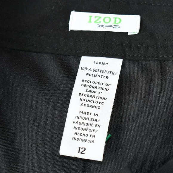 Izod XPG Multicolored Skort - Picture 3 of 3